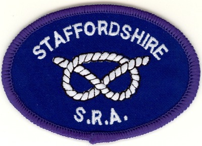 Staffordshire Smallbore Rifle Association County Team Members Badge.
