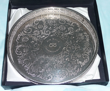 10 Metres Air Rifle Championship Salver.